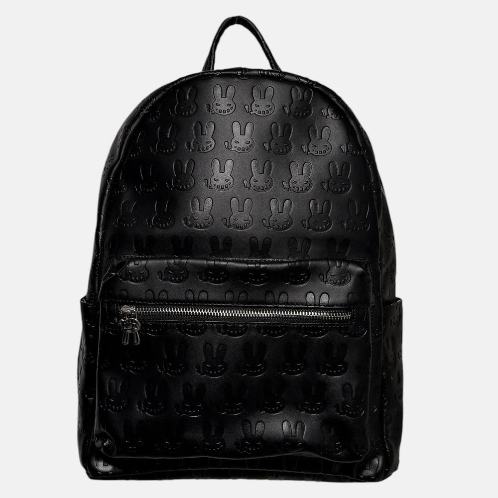 Dr. Zodiak's Moonrock Leather Backpack Black Limited Release Designer Bag READ
